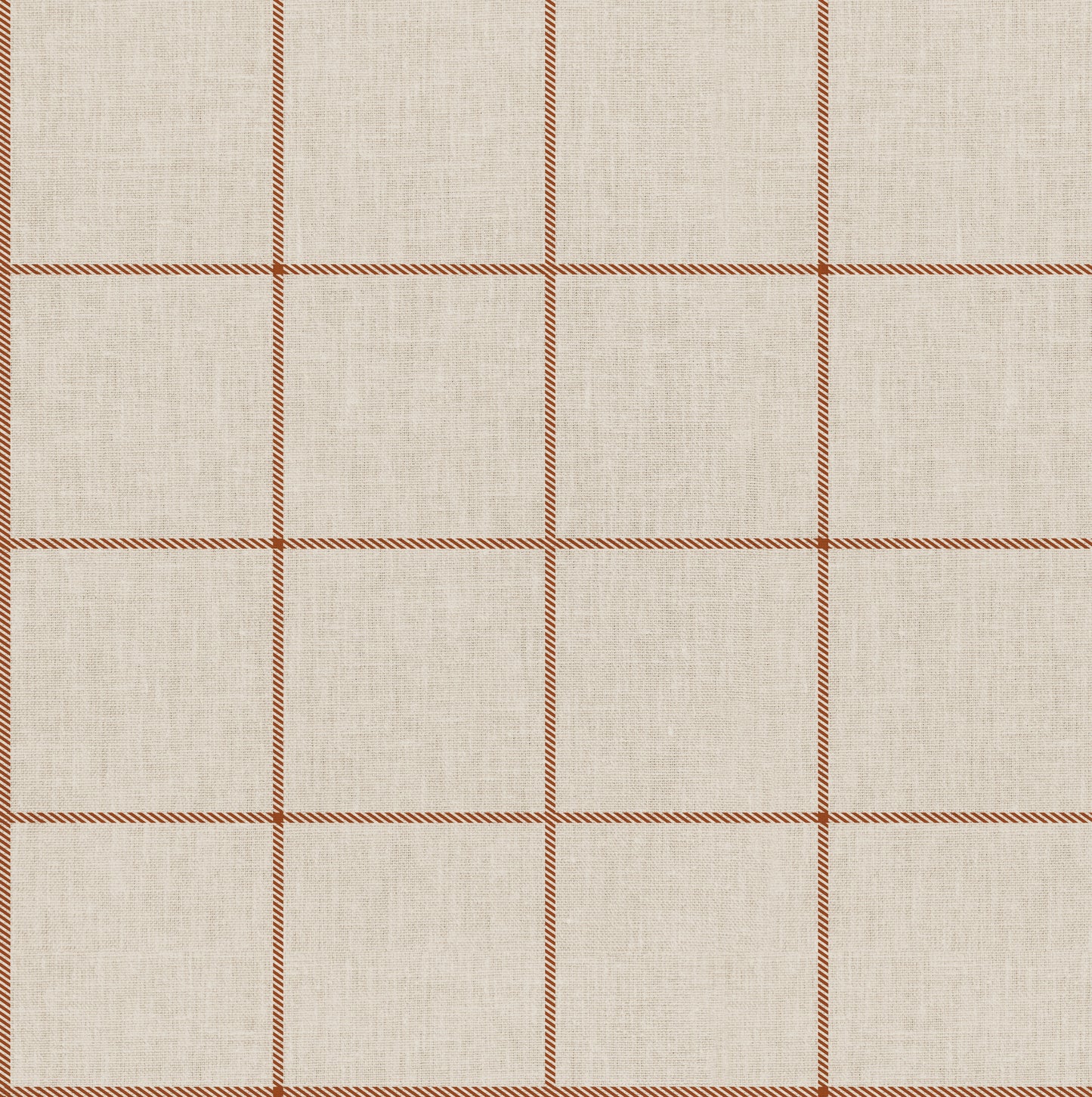 Eduardo - Terracota & Beige Textura