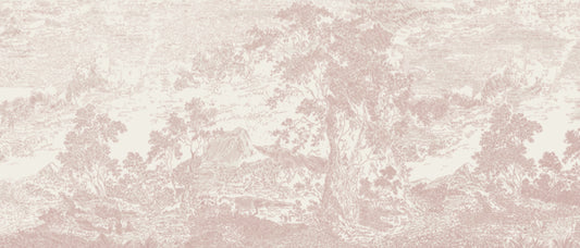 Mural Arboles Rosa