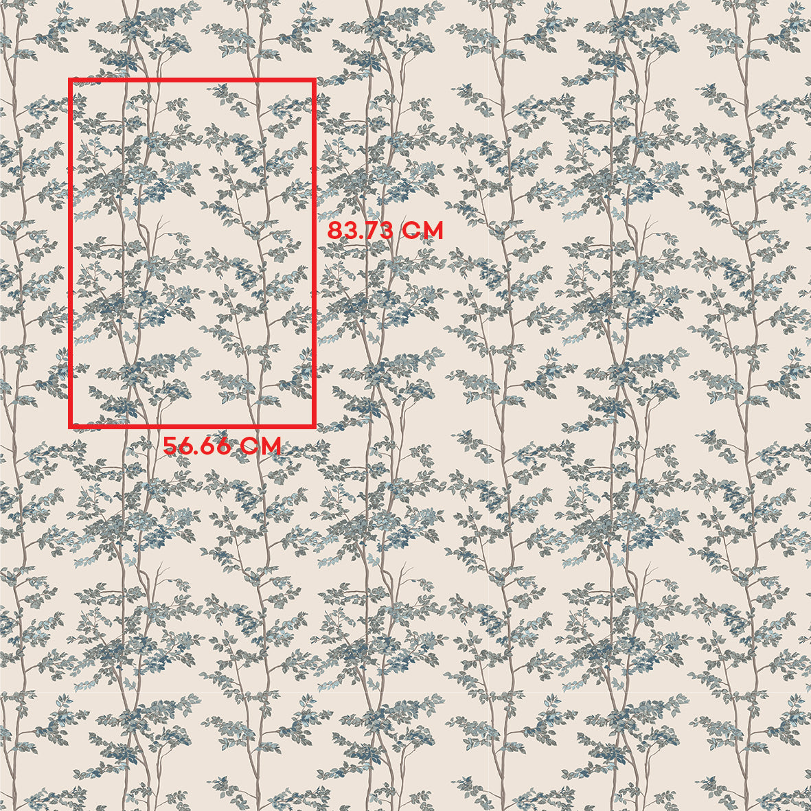 Priscilla - Beige & Aqua