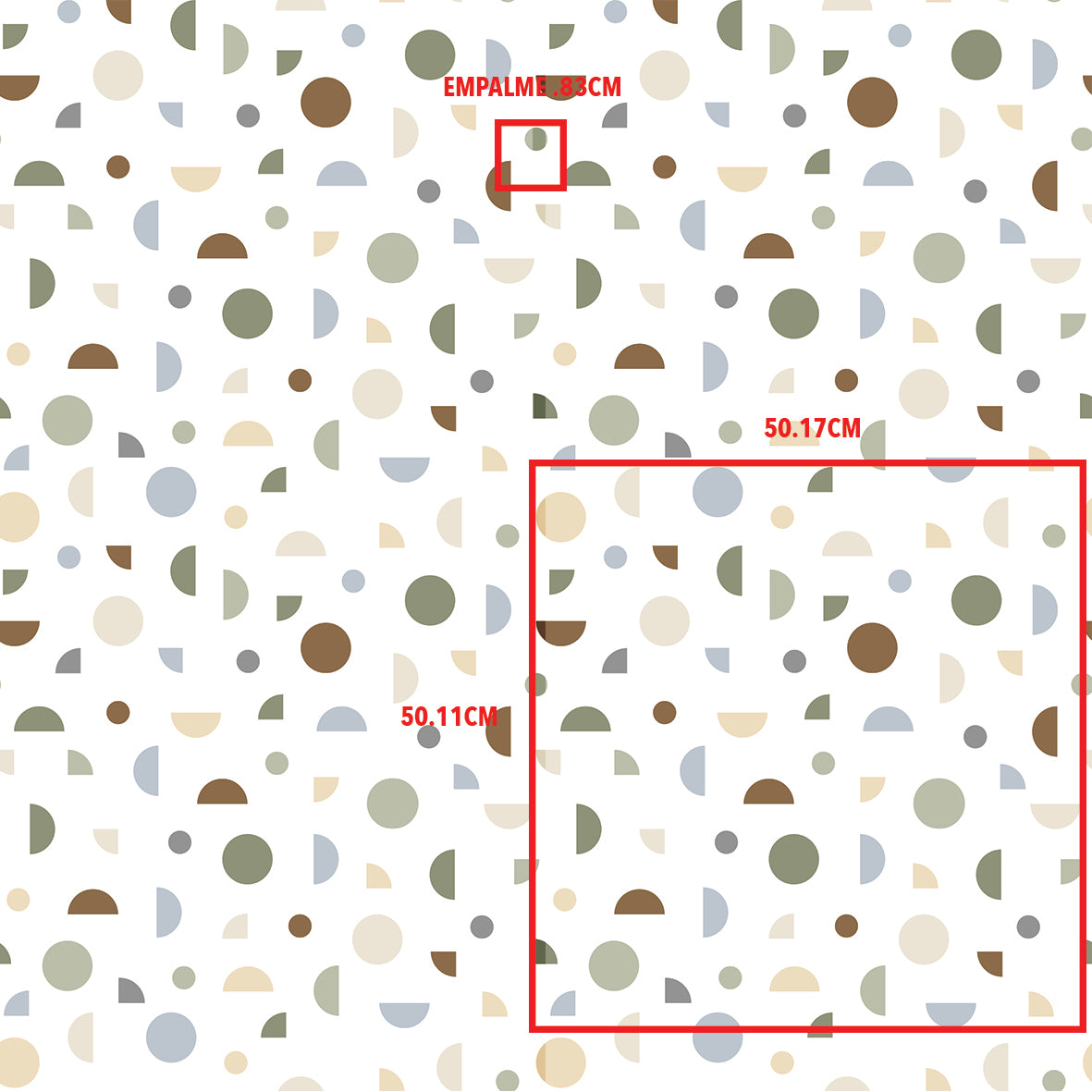 Alan - Verde & Beige