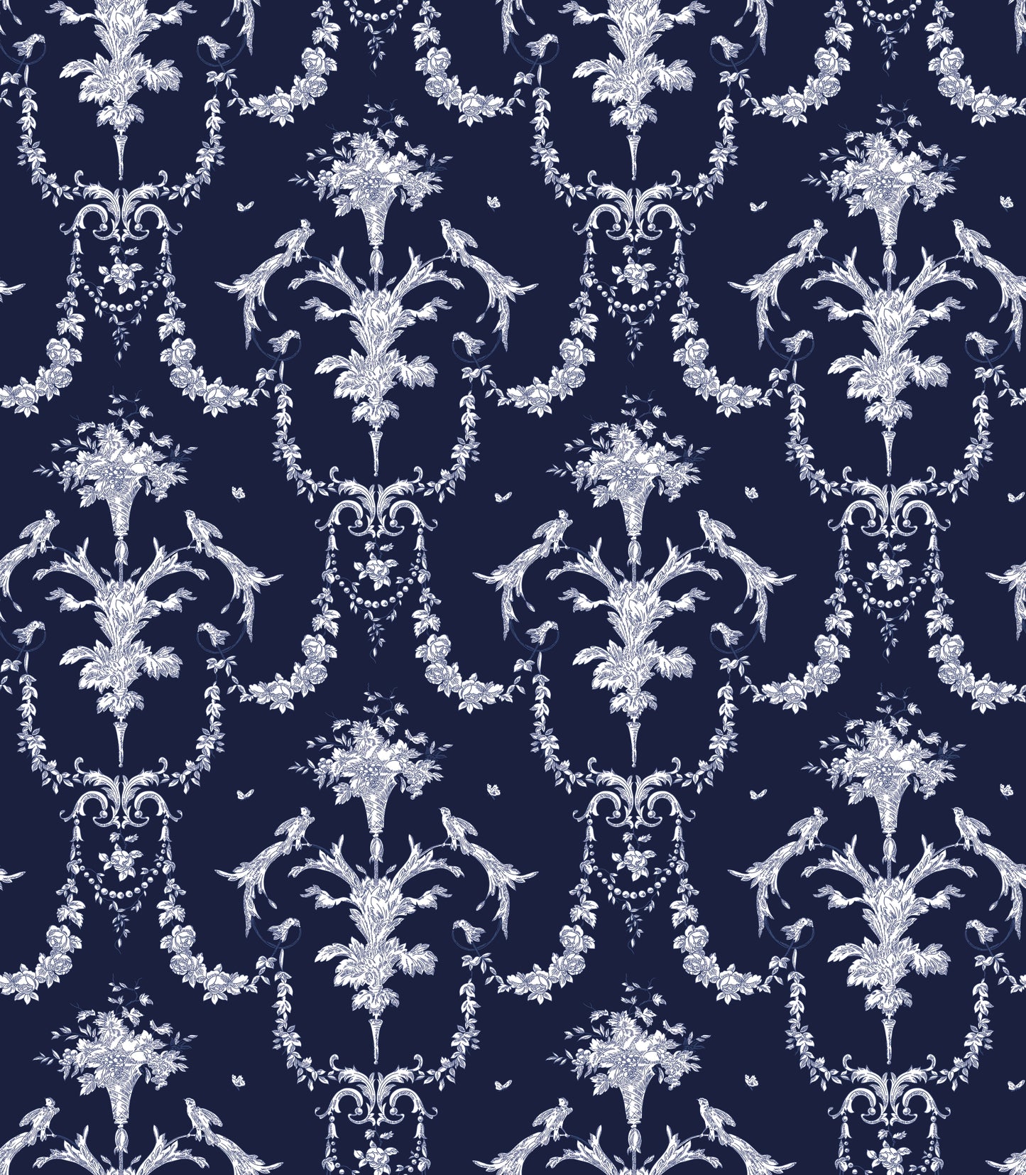 Rafaela - Azul Marino & Blanco