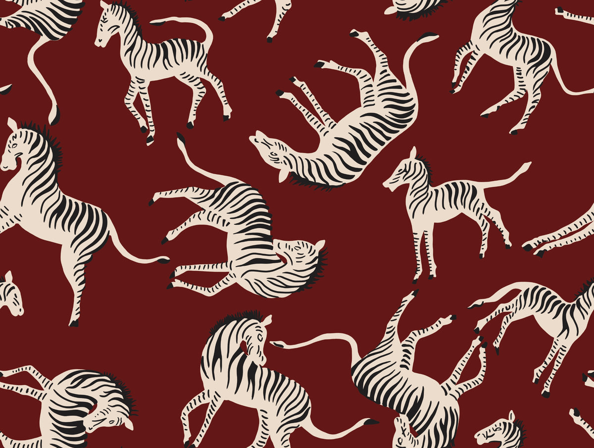 Zebras - Red